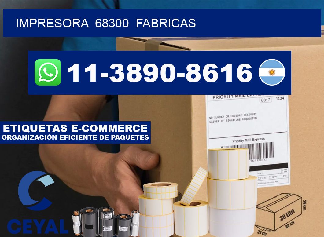 impresora 68300 fabricas