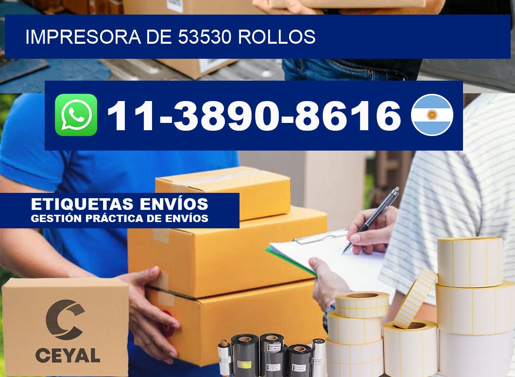 impresora de 53530 rollos