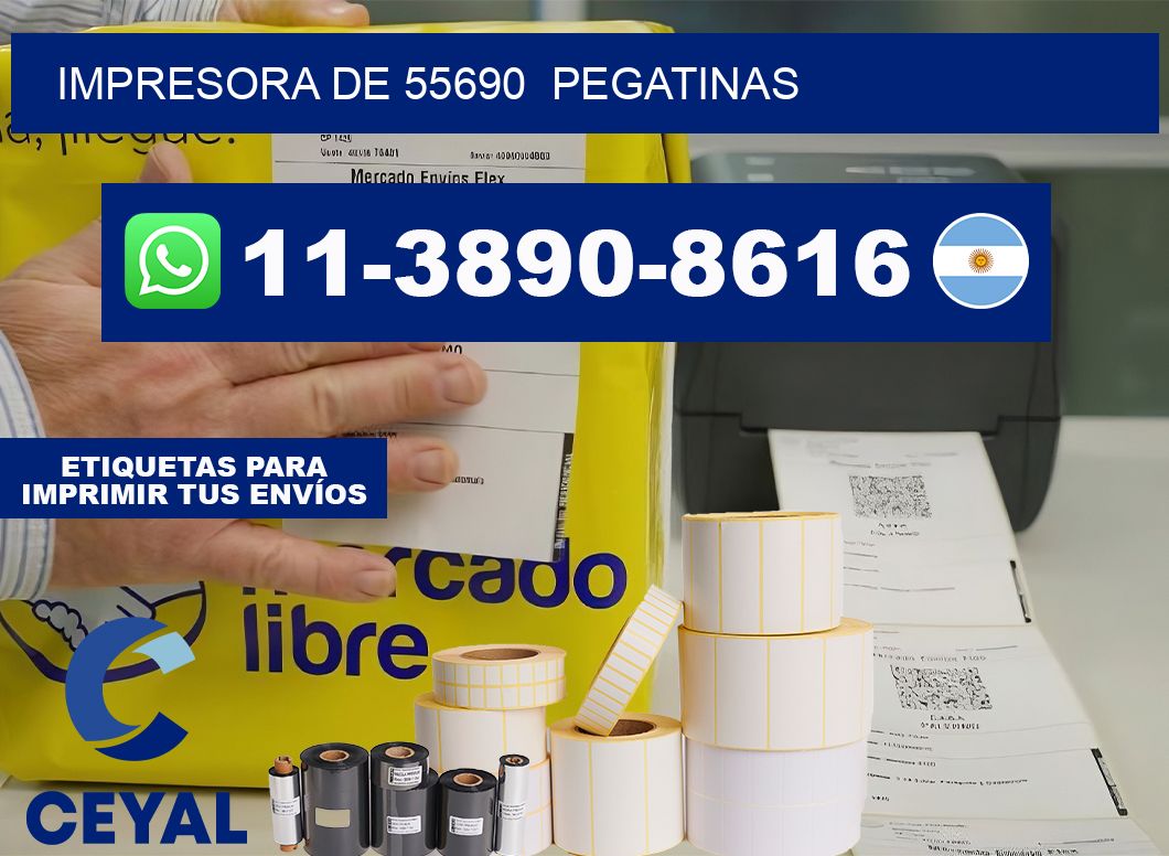 impresora de 55690  pegatinas