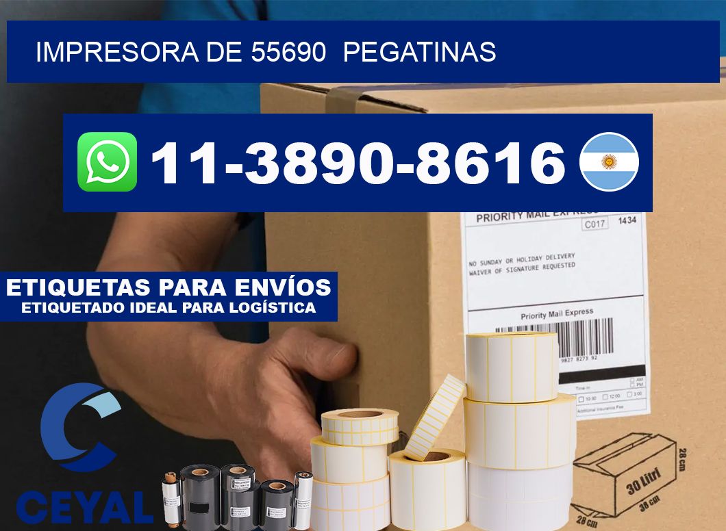 impresora de 55690  pegatinas