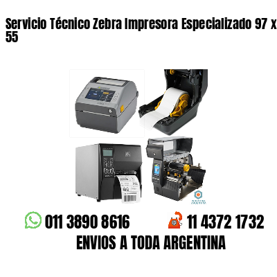 Servicio Técnico Zebra Impresora Especializado 97 x 55