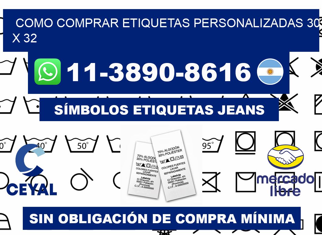 como comprar etiquetas personalizadas 30 x 32