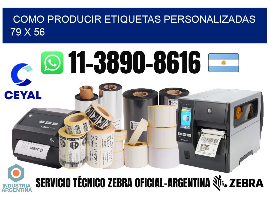 como producir etiquetas personalizadas 79 x 56
