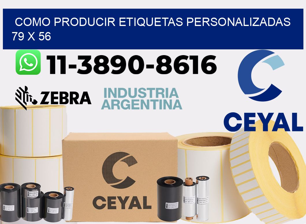 como producir etiquetas personalizadas 79 x 56
