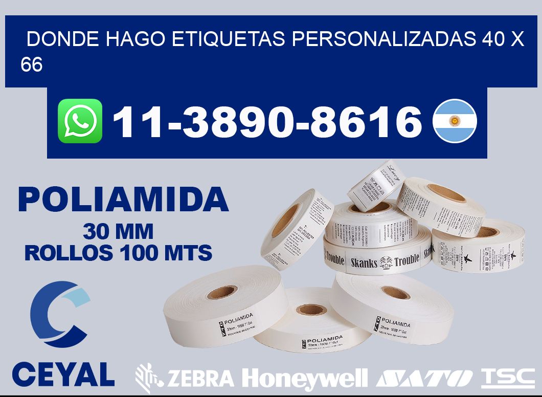 donde hago etiquetas personalizadas 40 x 66
