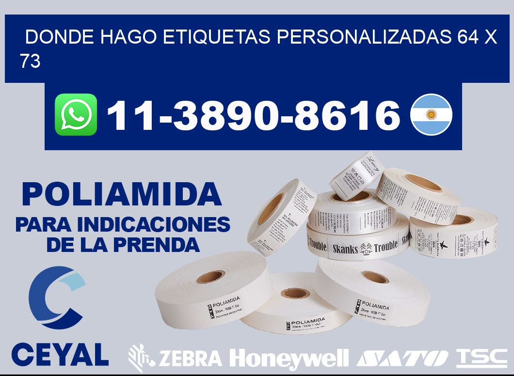 donde hago etiquetas personalizadas 64 x 73