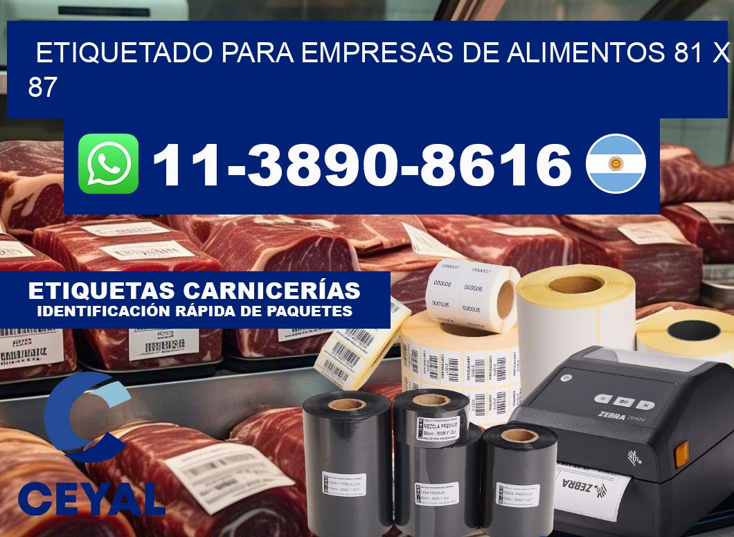 etiquetado para empresas de alimentos 81 x 87