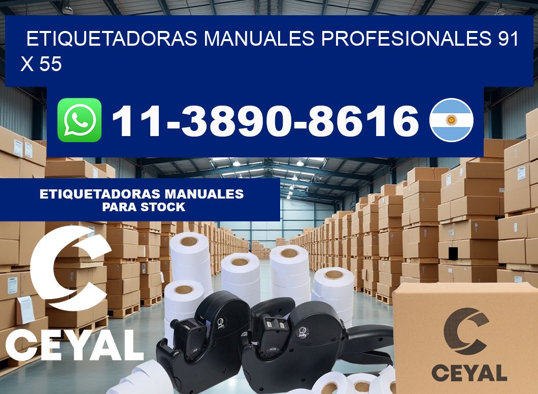 etiquetadoras manuales profesionales 91 x 55