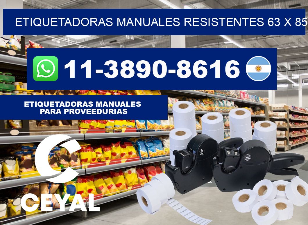 etiquetadoras manuales resistentes 63 x 85