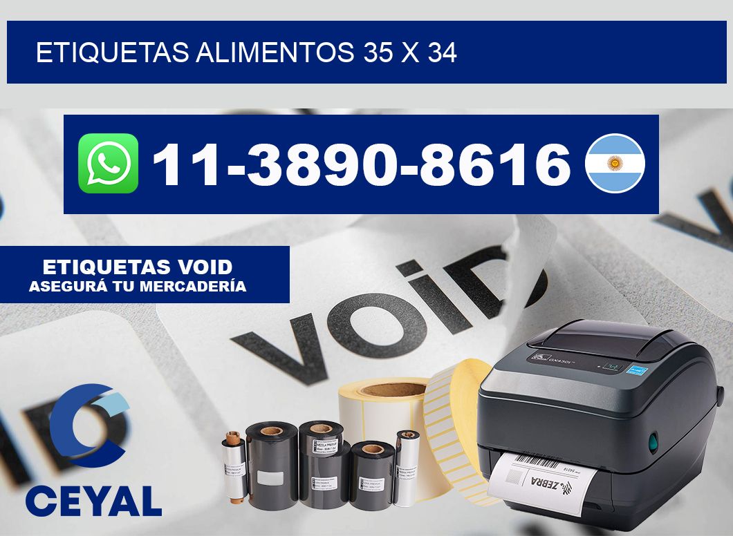 etiquetas alimentos 35 x 34