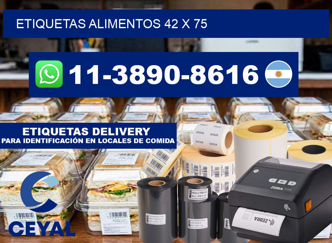 etiquetas alimentos 42 x 75