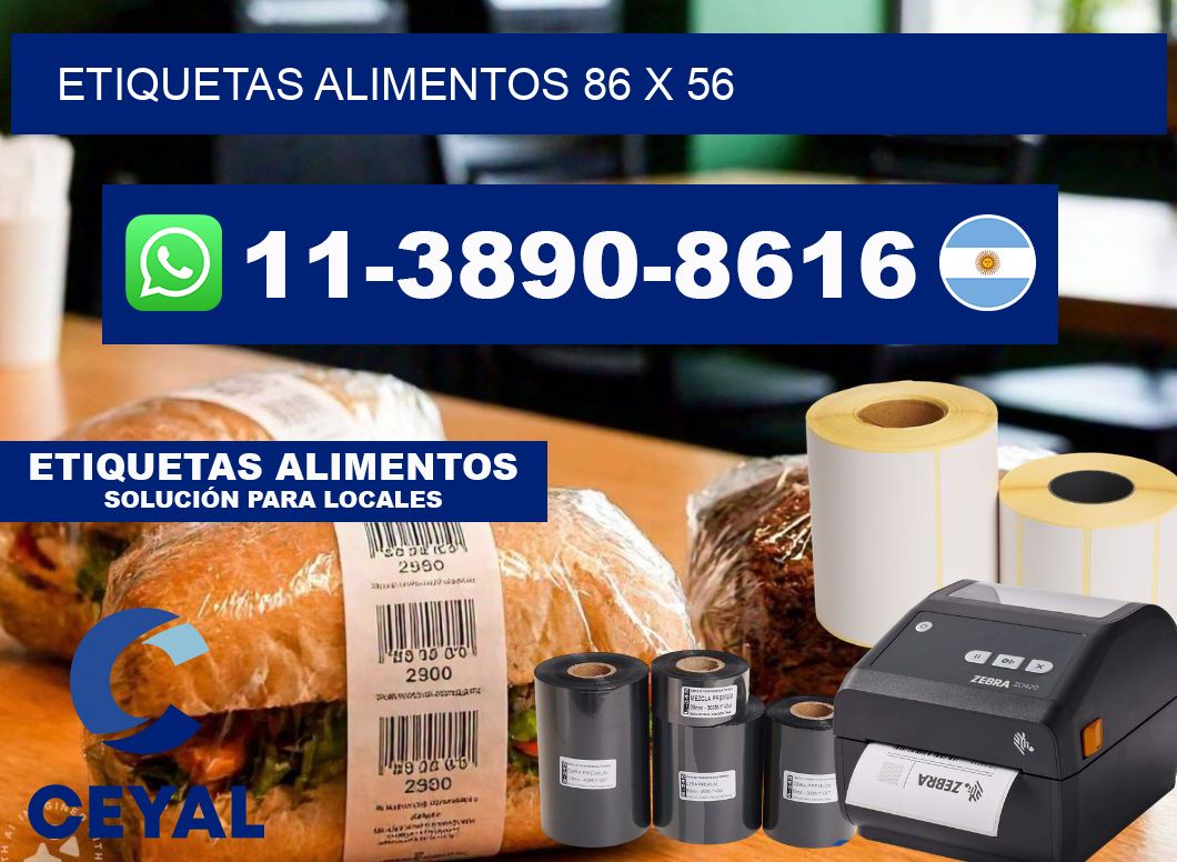 etiquetas alimentos 86 x 56