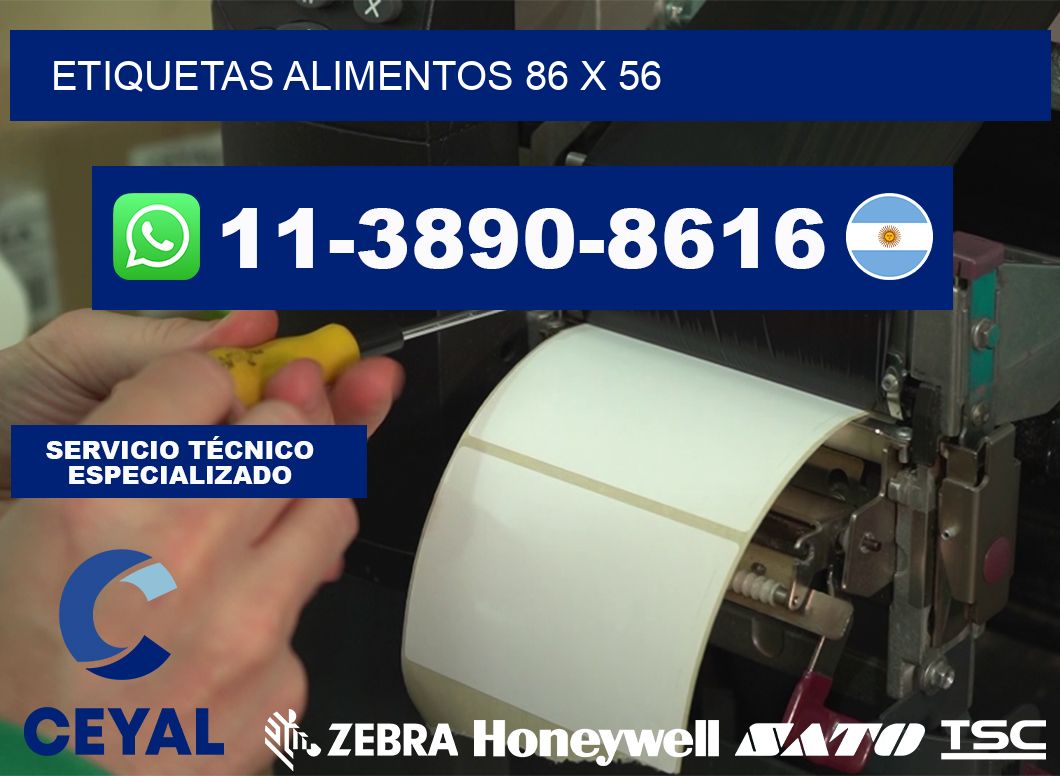 etiquetas alimentos 86 x 56