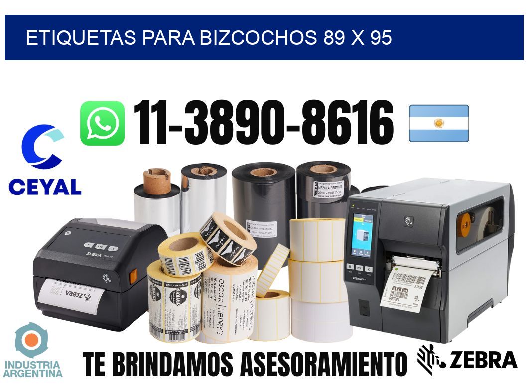 etiquetas para Bizcochos 89 x 95