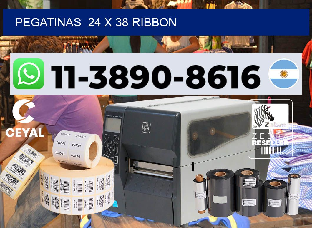 pegatinas 24 x 38 ribbon