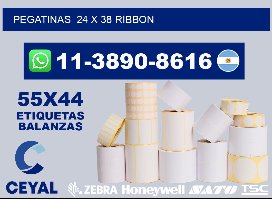 pegatinas  24 x 38 ribbon