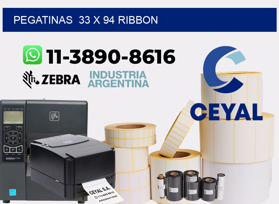 pegatinas 33 x 94 ribbon