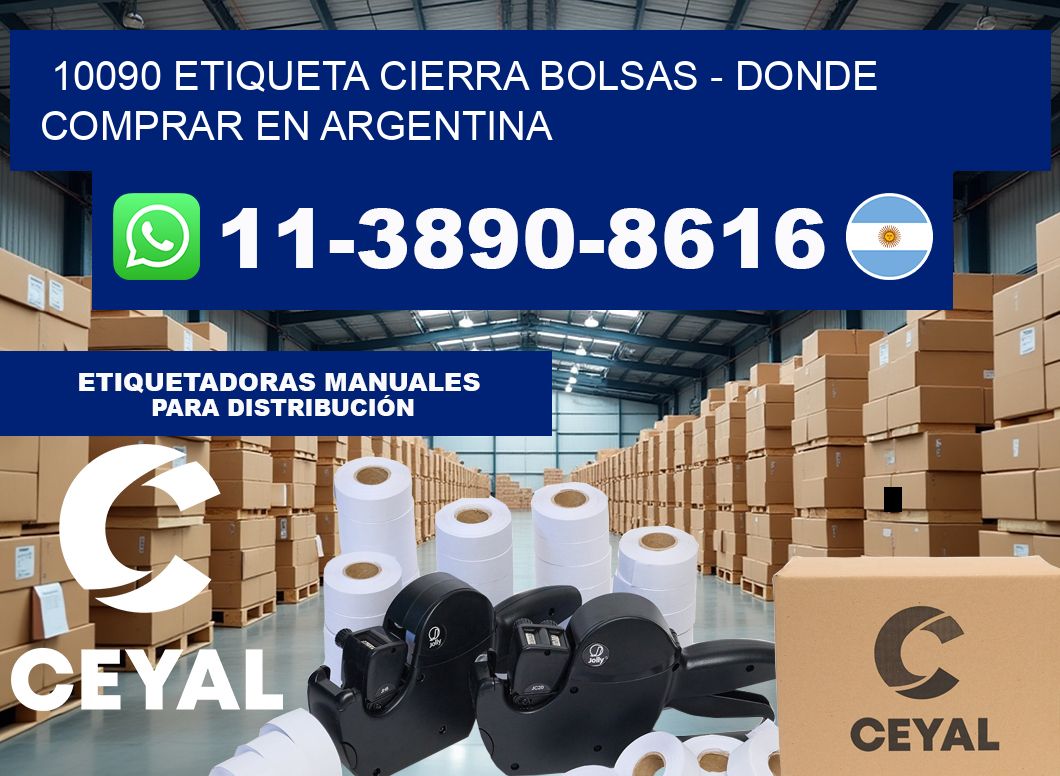 10090 etiqueta Cierra Bolsas – Donde Comprar en Argentina