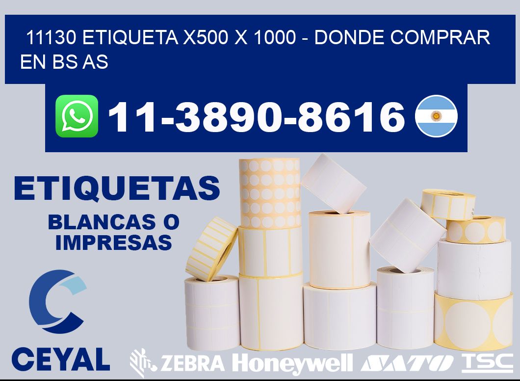 11130 etiqueta x500 x 1000 - Donde Comprar en bs as