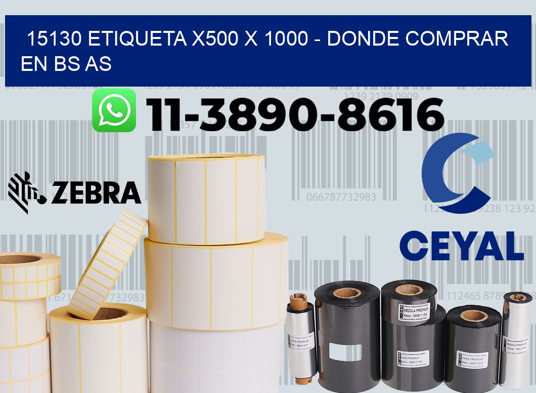 15130 etiqueta x500 x 1000 - Donde Comprar en bs as