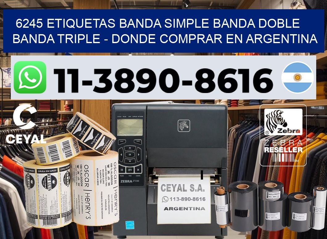 6245 etiquetas banda simple banda doble banda triple – Donde Comprar en Argentina