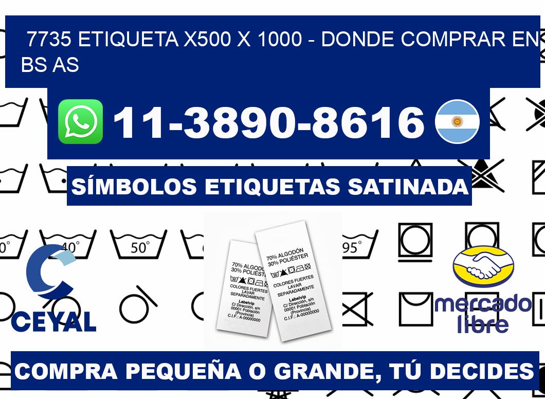 7735 etiqueta x500 x 1000 - Donde Comprar en bs as