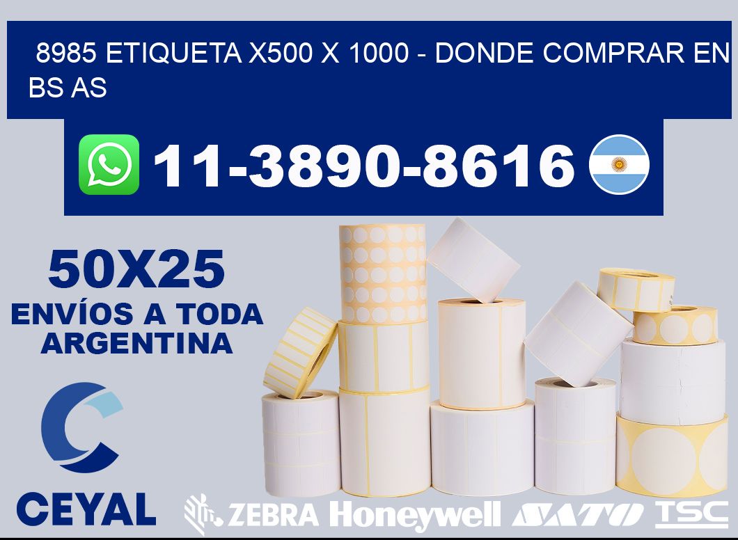 8985 etiqueta x500 x 1000 - Donde Comprar en bs as