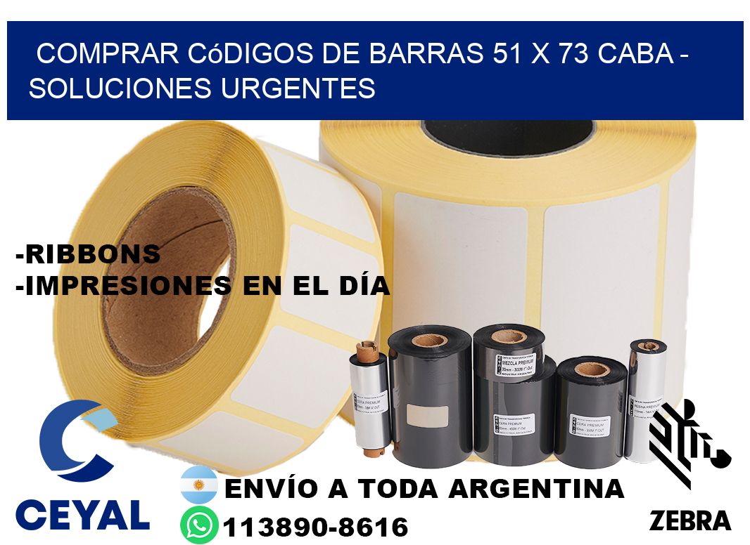 Comprar códigos de barras 51 x 73 CABA - soluciones urgentes
