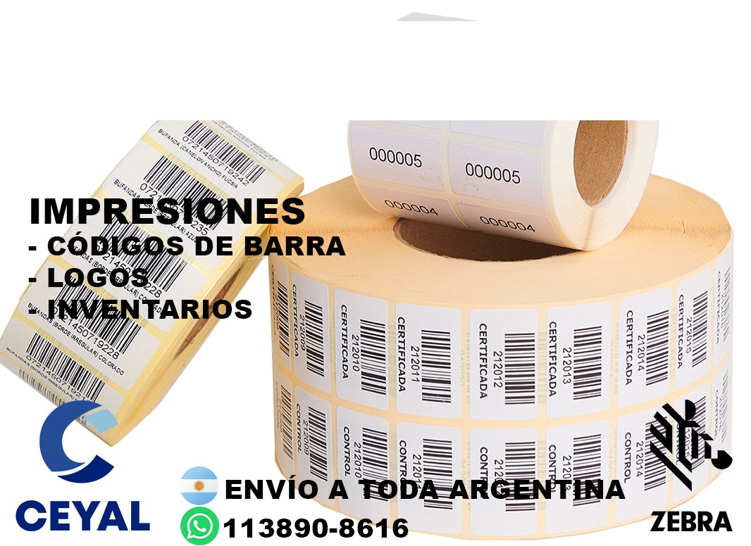 Comprar códigos de barras 51 x 86 CABA - soluciones urgentes