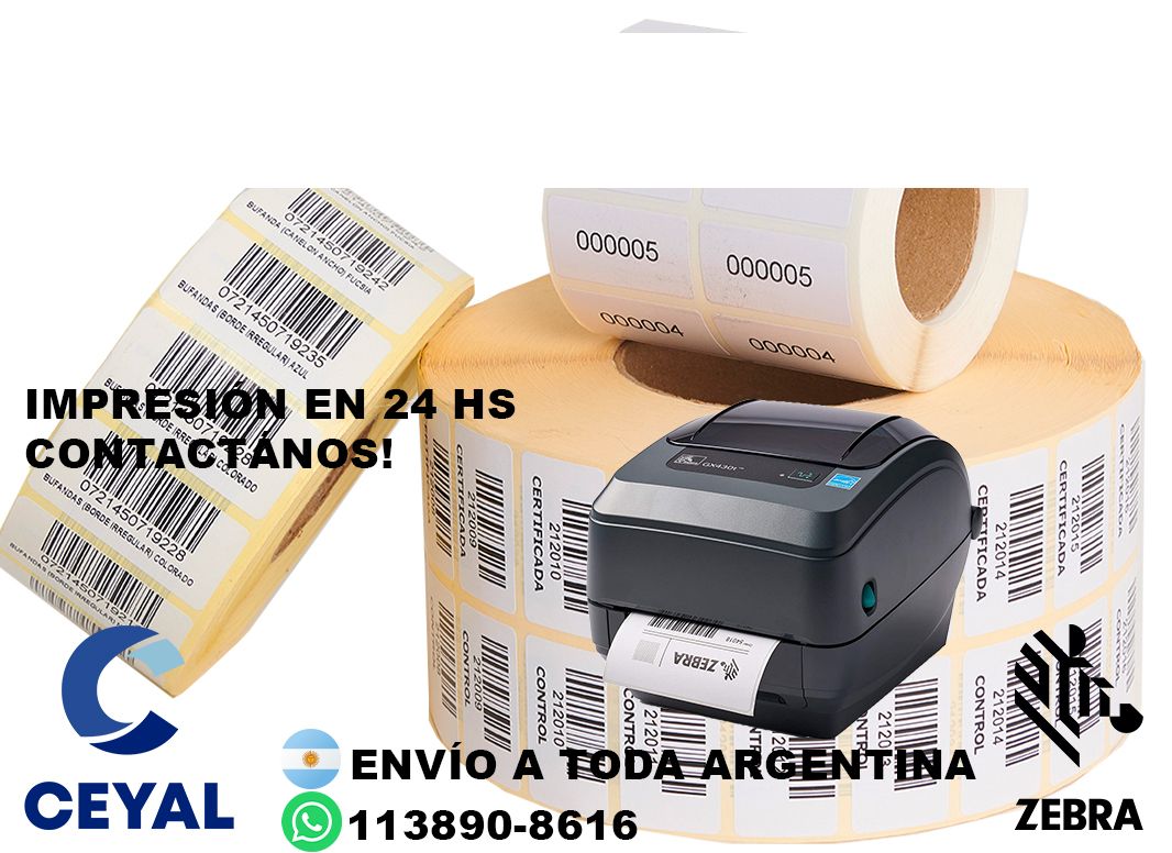 Comprar códigos de barras 66 x 75 donde están soluciones etiquetado!