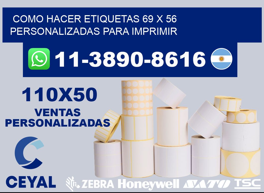 como hacer etiquetas 69 x 56 personalizadas para imprimir