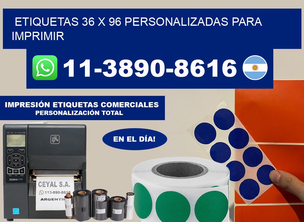 etiquetas 36 x 96 personalizadas para imprimir