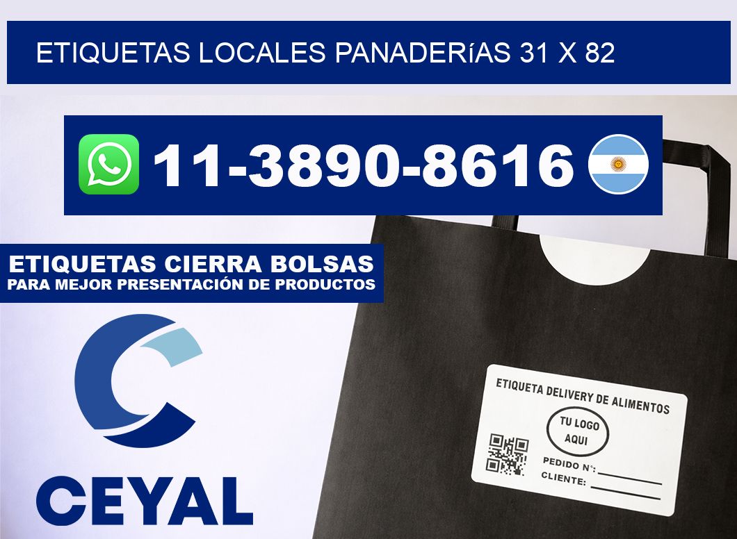 etiquetas locales panaderías 31 x 82