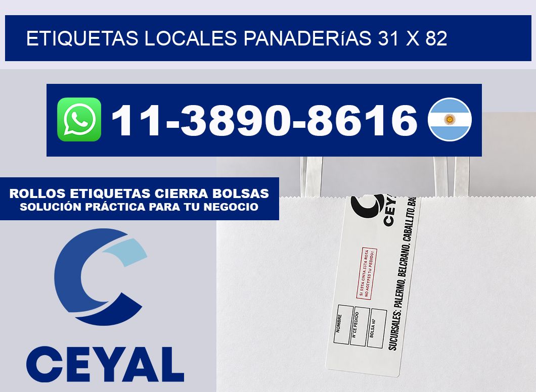etiquetas locales panaderías 31 x 82