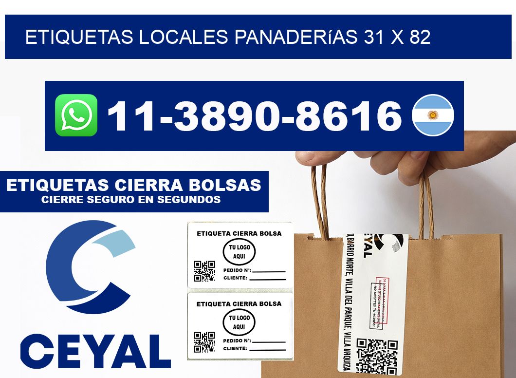 etiquetas locales panaderías 31 x 82