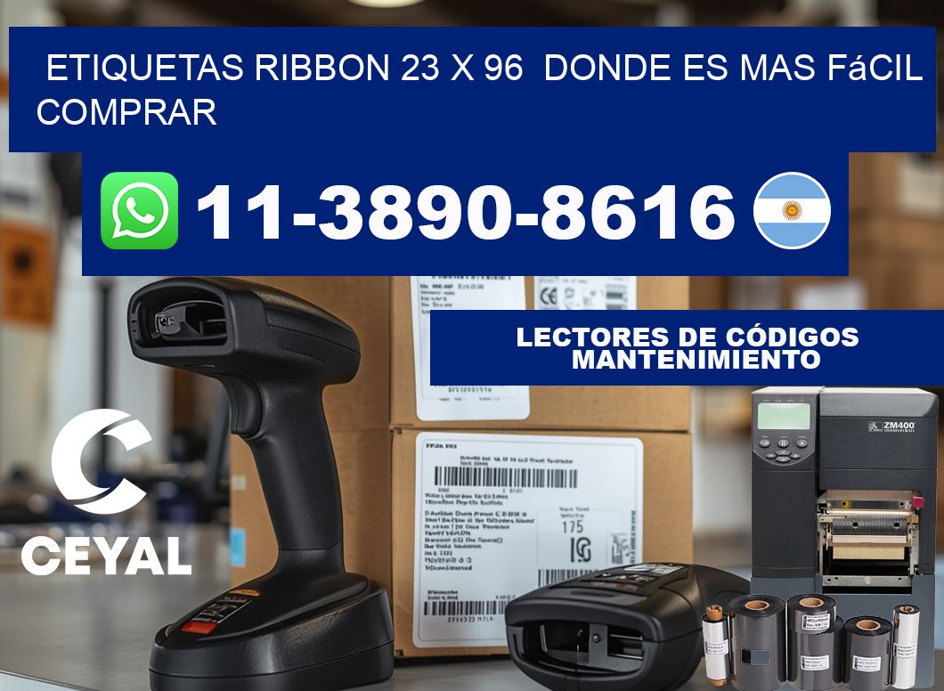 etiquetas ribbon 23 x 96  Donde es mas fácil comprar
