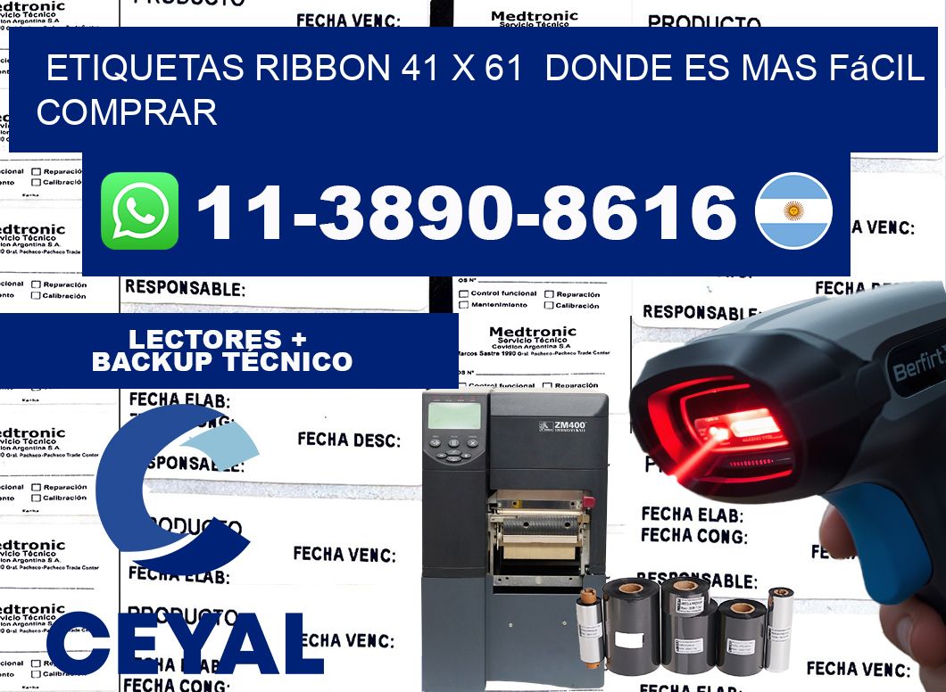 etiquetas ribbon 41 x 61 Donde es mas fácil comprar