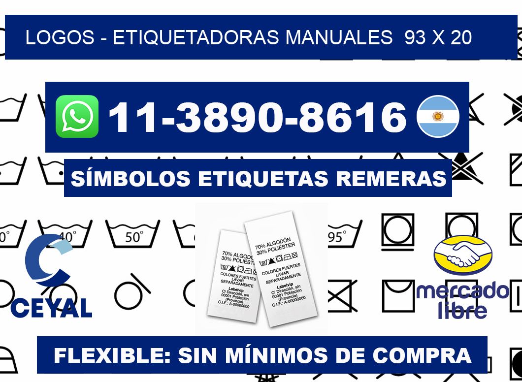 logos - Etiquetadoras Manuales  93 x 20