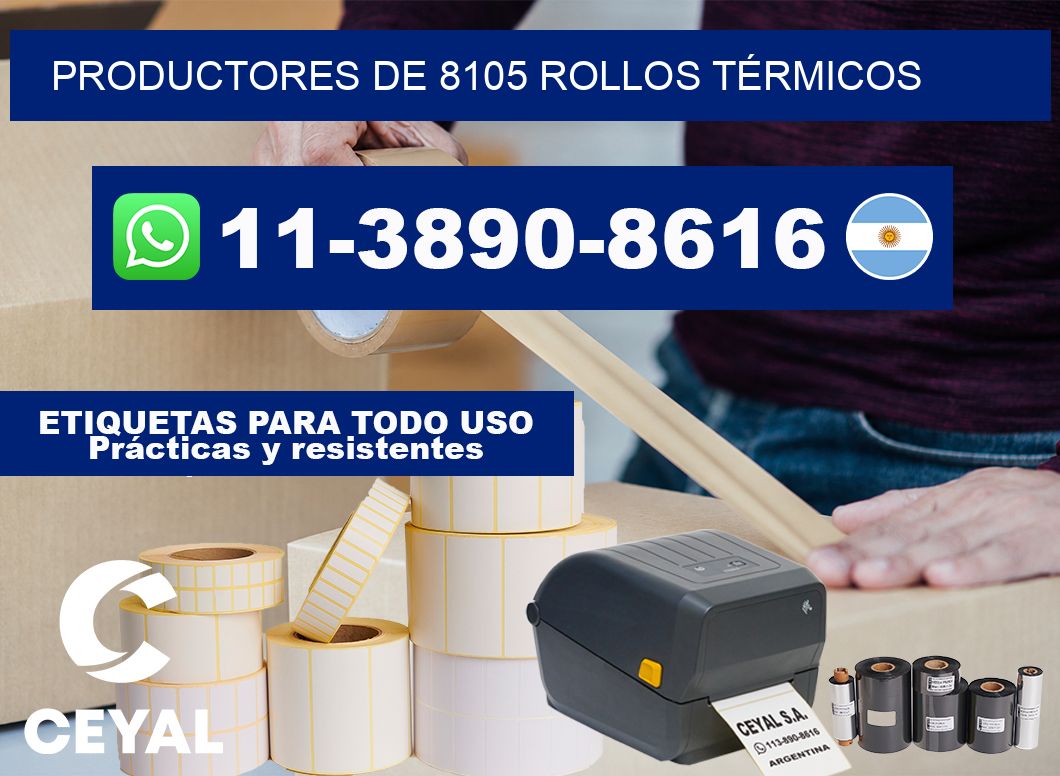 PRODUCTORES DE 8105 ROLLOS TÉRMICOS