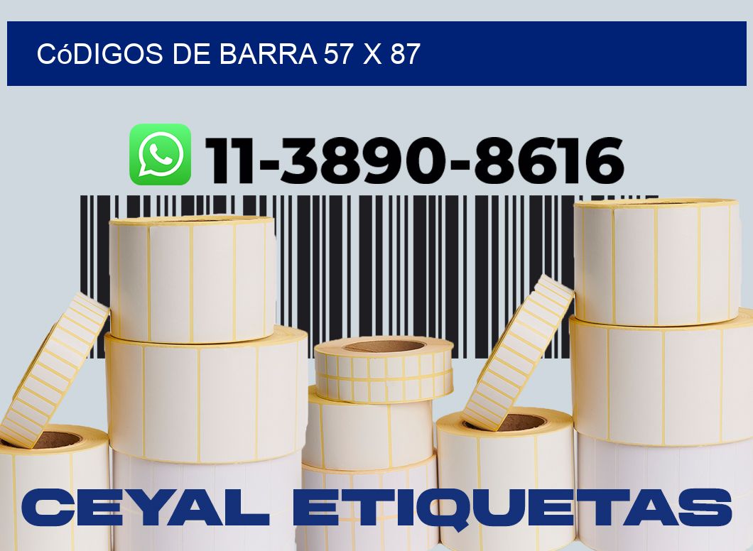 códigos de barra 57 x 87