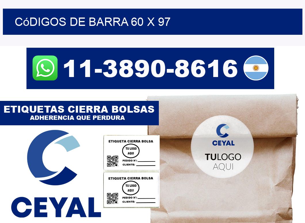 códigos de barra 60 x 97