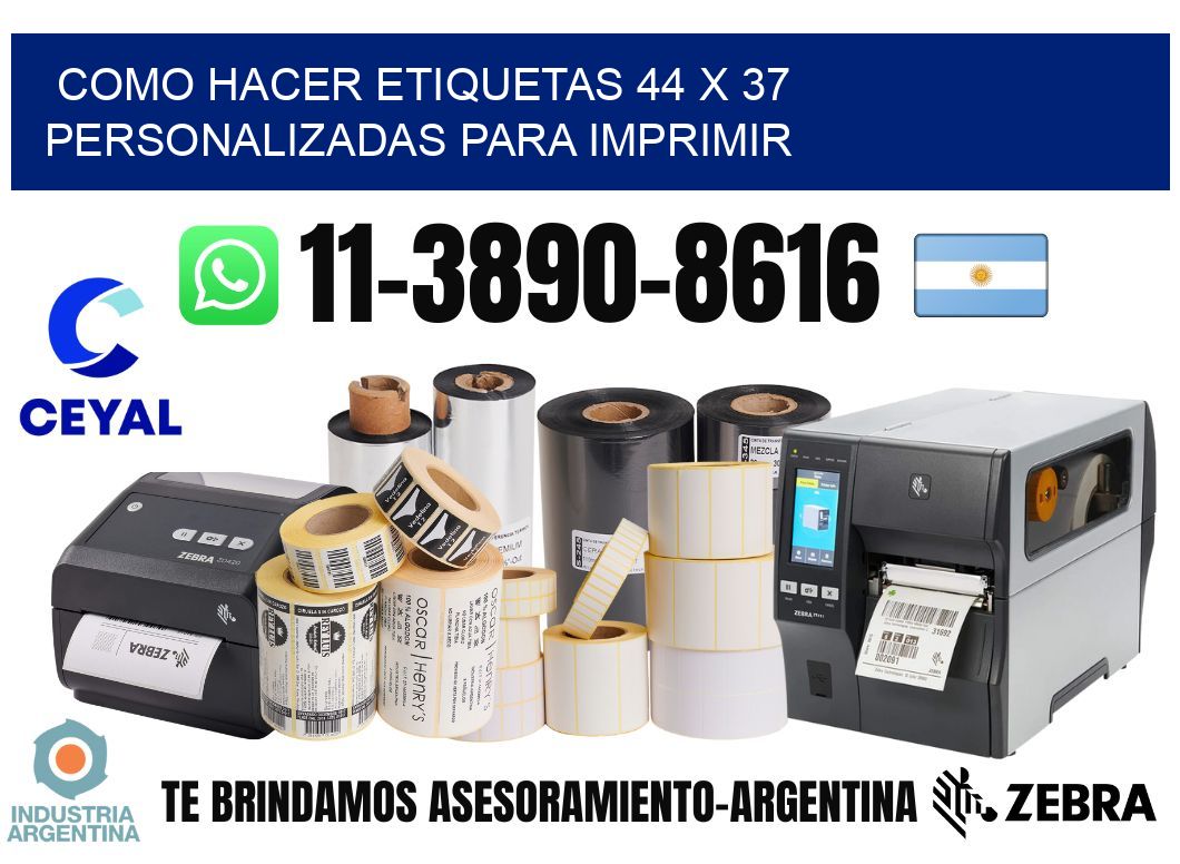 como hacer etiquetas 44 x 37 personalizadas para imprimir