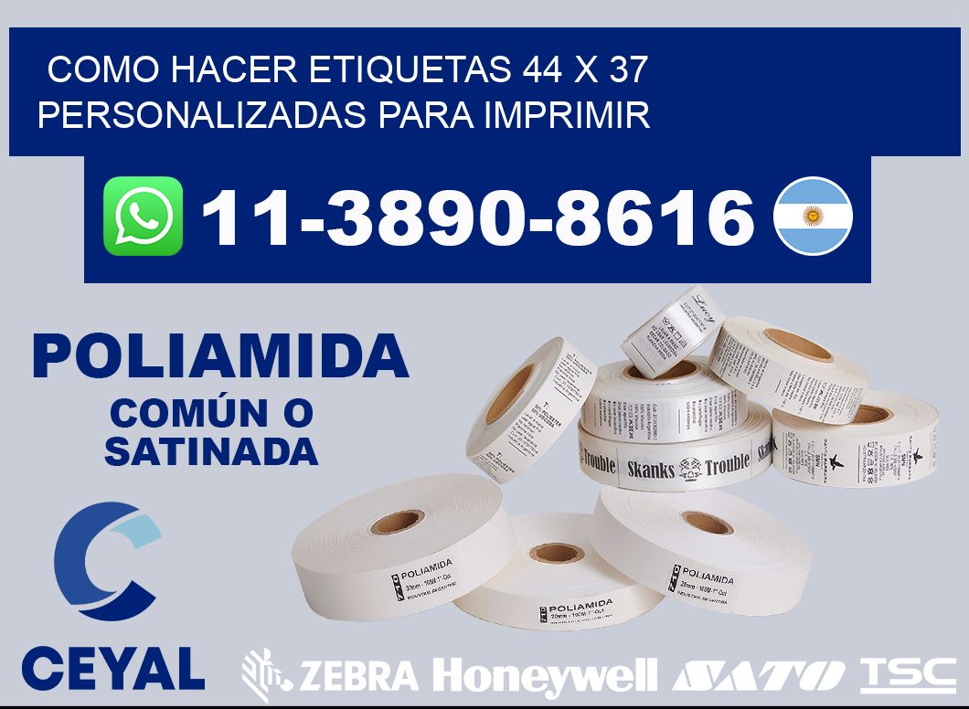 como hacer etiquetas 44 x 37 personalizadas para imprimir