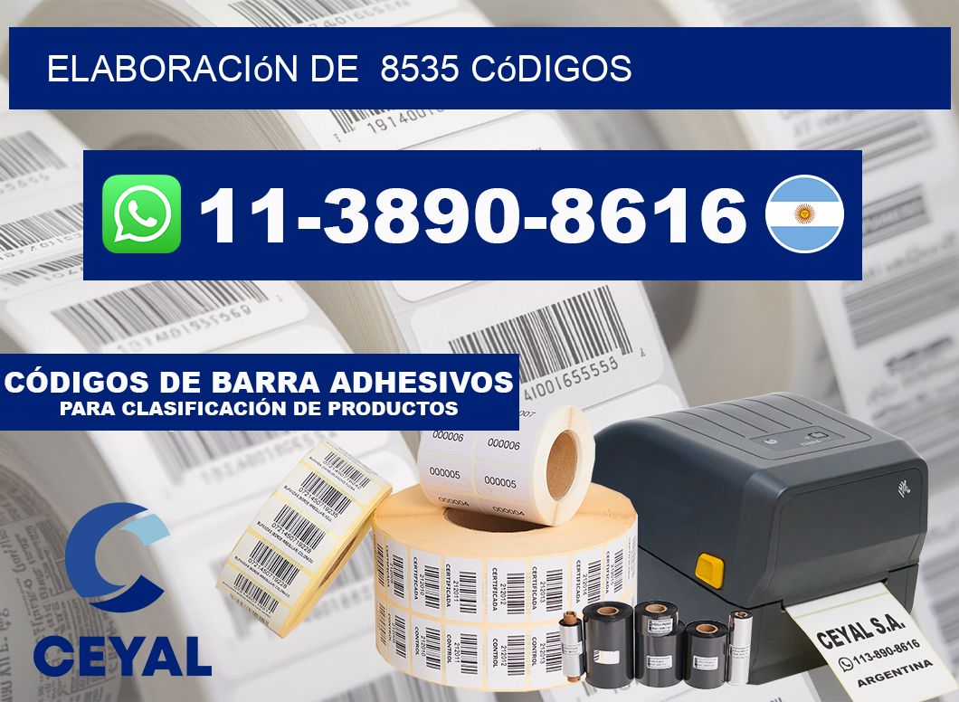 elaboración de  8535 códigos