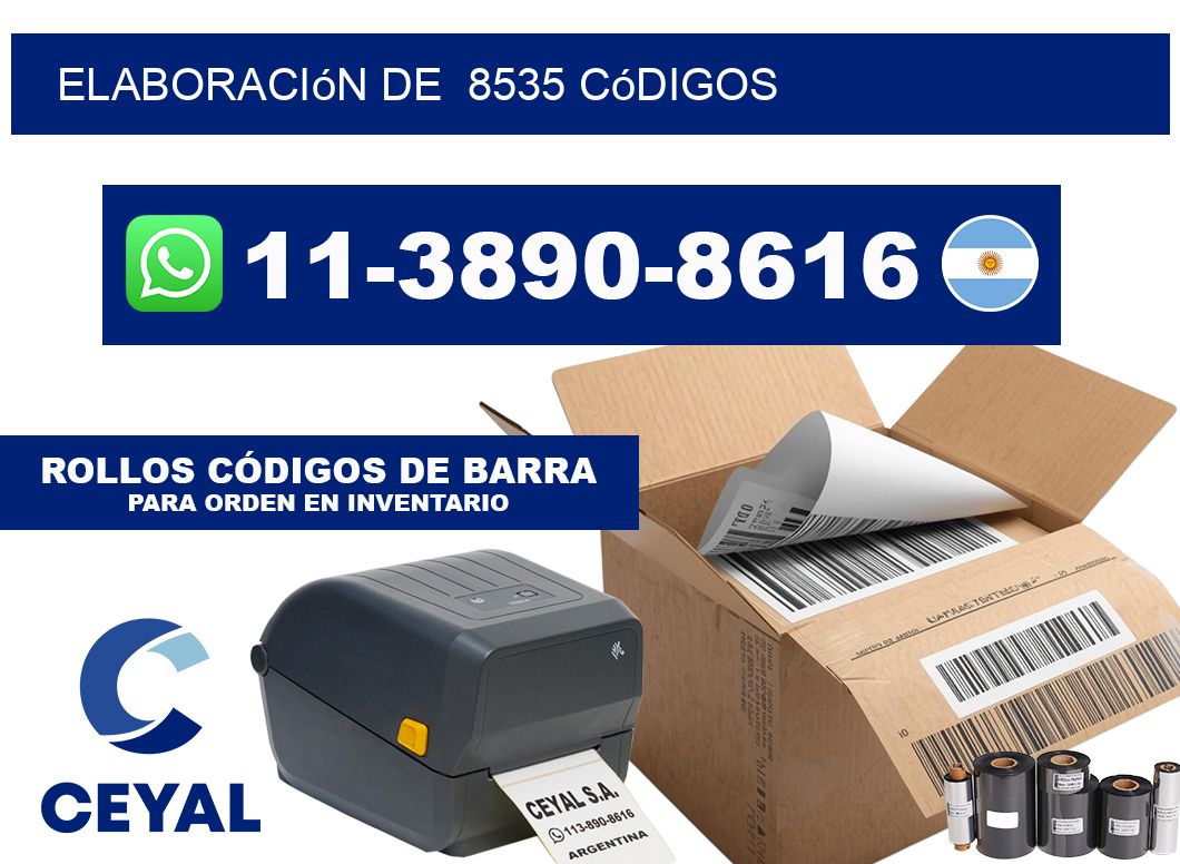 elaboración de  8535 códigos