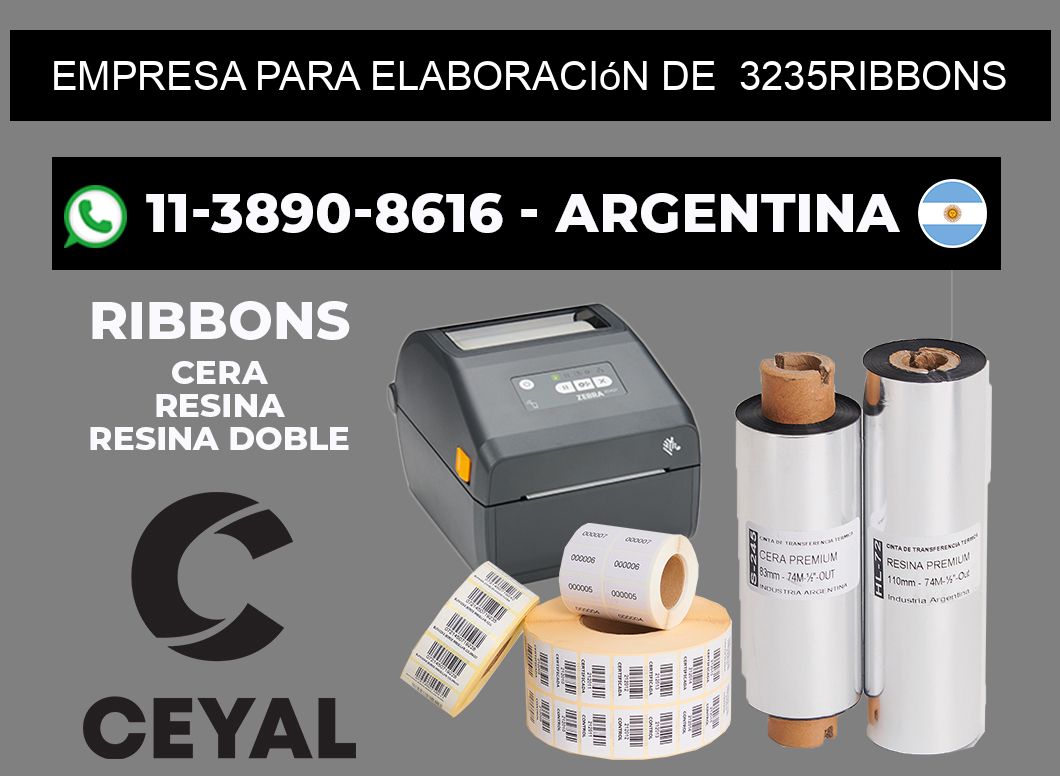 empresa para elaboración de  3235ribbons
