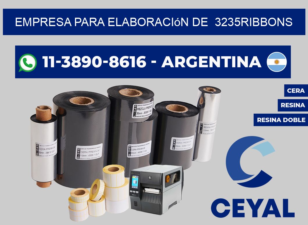 empresa para elaboración de  3235ribbons