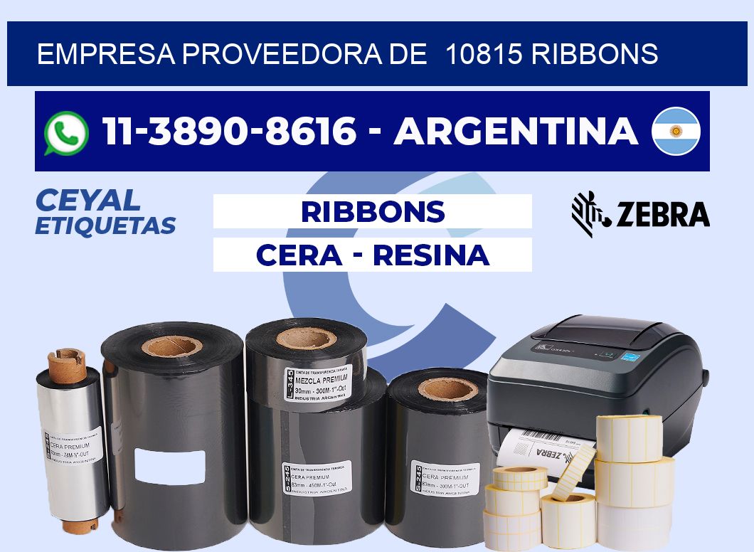 empresa proveedora de  10815 ribbons
