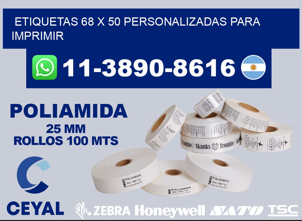 etiquetas 68 x 50 personalizadas para imprimir