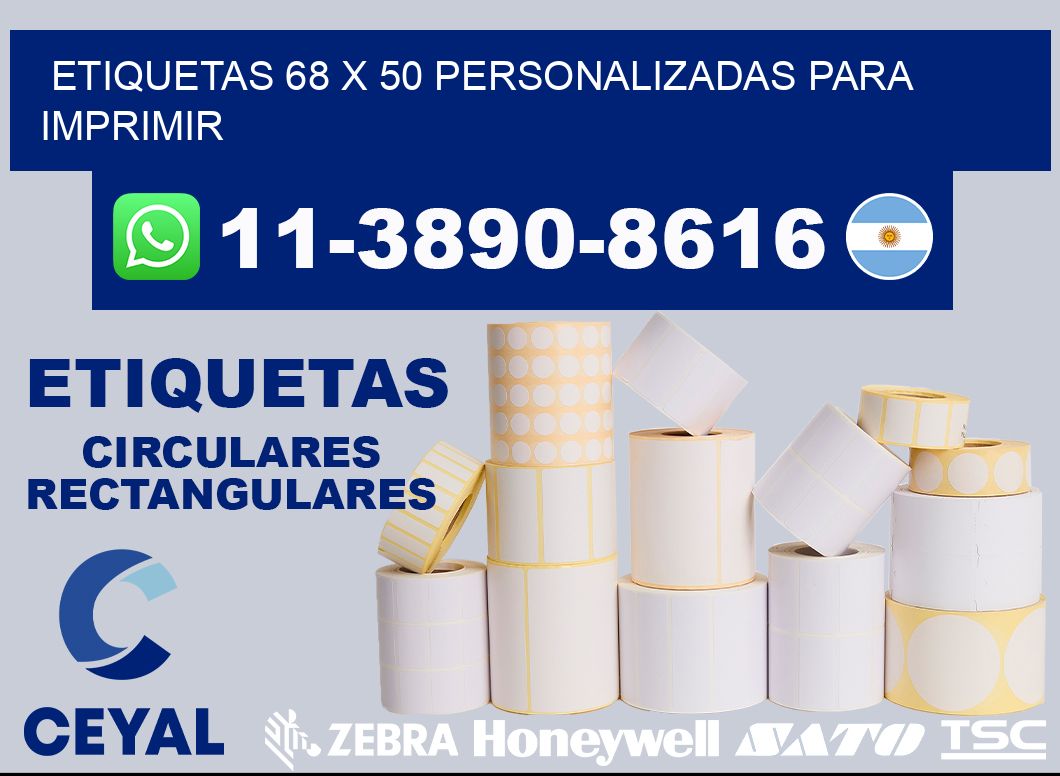 etiquetas 68 x 50 personalizadas para imprimir
